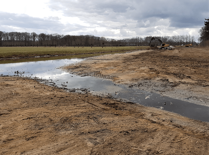 Werk aan de Marswetering / Aalshorst - Foto: Eigen geleverde foto
