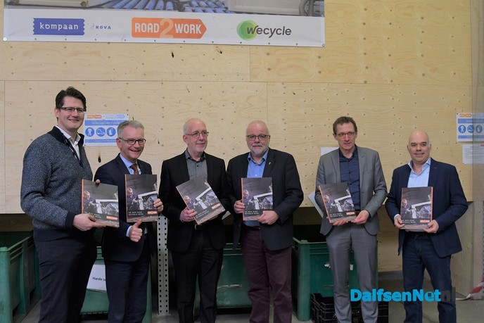 Zeven mensen met succes naar betaald werk - Foto: Johan Bokma