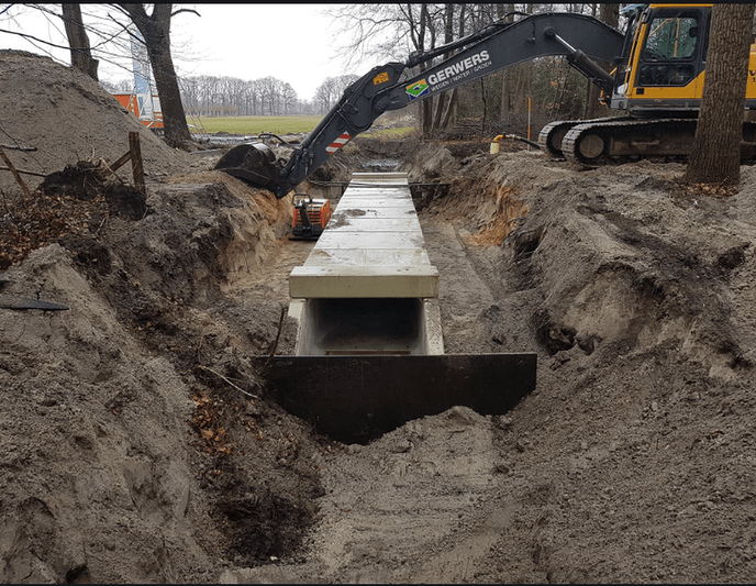 Strakke planning bij werk aan de Marswetering - Foto: Eigen geleverde foto