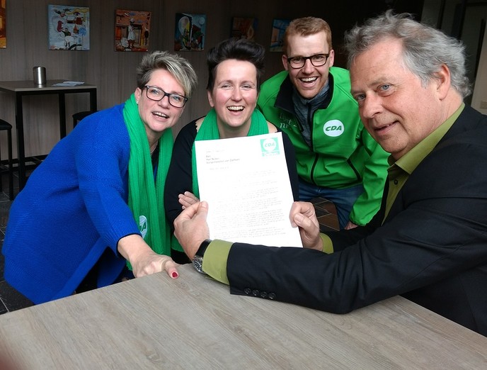 CDA Dalfsen doet beroep op burgemeester - Foto: Eigen geleverde foto