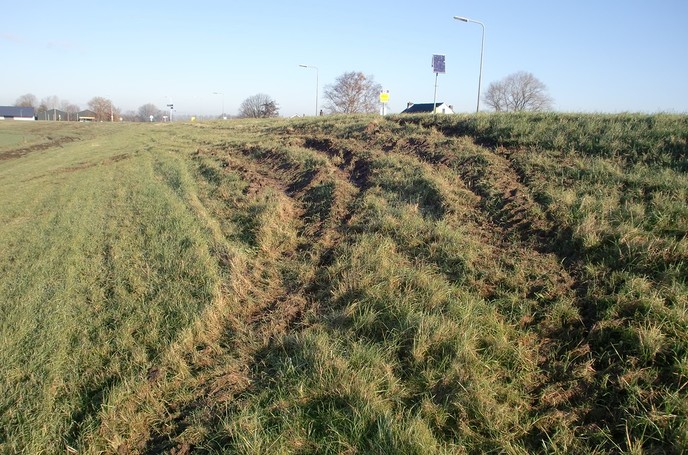 Inspectie dijken op schades en kwetsbare plekken - Foto: Eigen geleverde foto