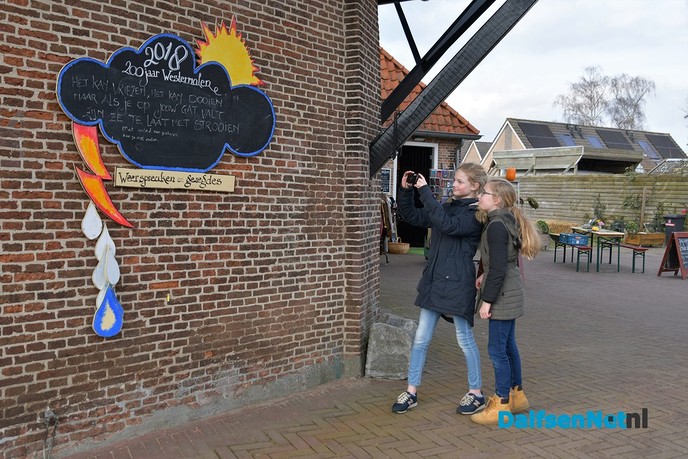Fotowedstrijd voor kinderen met als onderwerp “De Westermolen”. - Foto: Johan Bokma