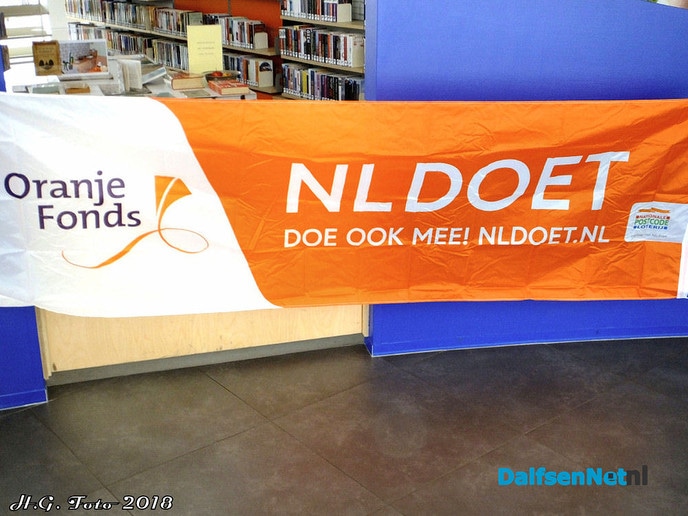 NL Doet ook in Oudleusen. - Foto: H.G. Foto