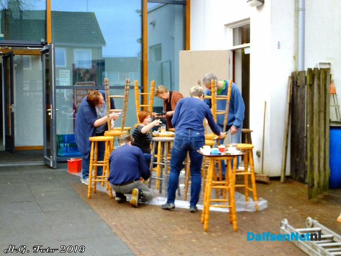 NL Doet ook in Oudleusen. - Foto: H.G. Foto