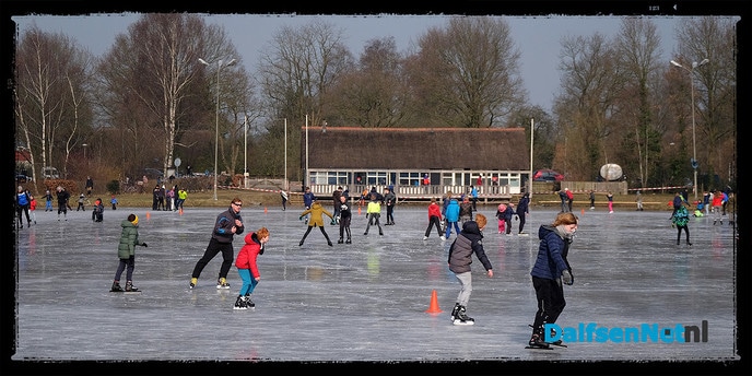 ijsbaan Dalfsen eindelijk open - Foto: Ingezonden foto