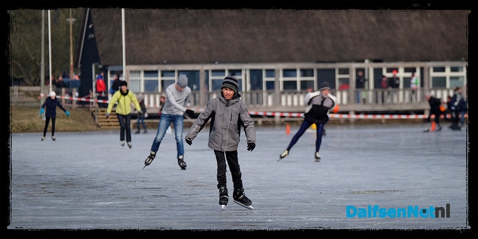 ijsbaan Dalfsen eindelijk open - Foto: Ingezonden foto