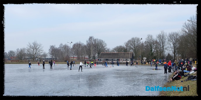 ijsbaan Dalfsen eindelijk open - Foto: Ingezonden foto