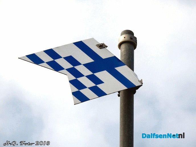Stormschade aan de Bronforel - Foto: H.G. Foto