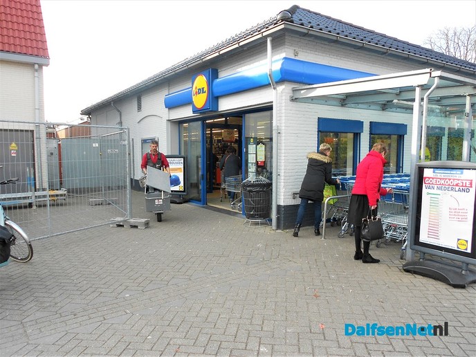 Lidl: Morgen komt het beton er in