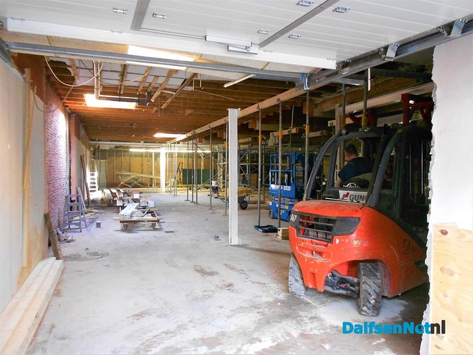 Beton bij Lidl is al hard