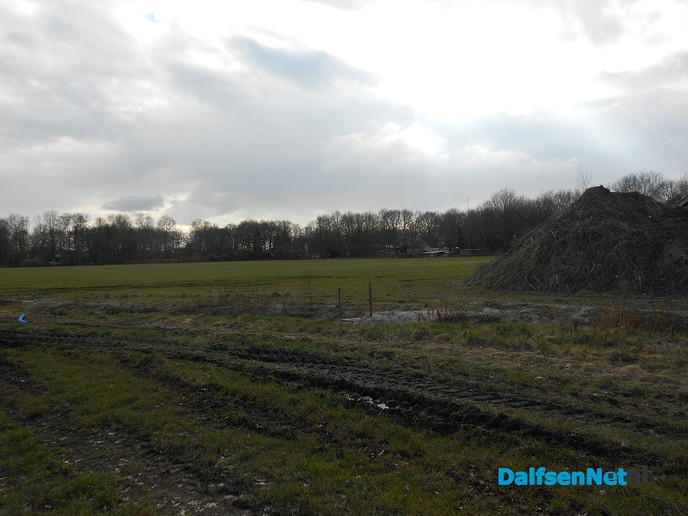 De plek van de archeologische vondsten
