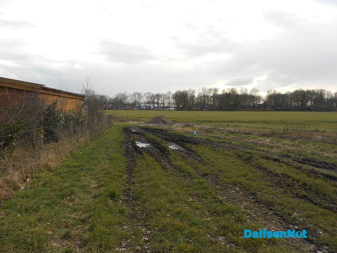 De plek van de archeologische vondsten