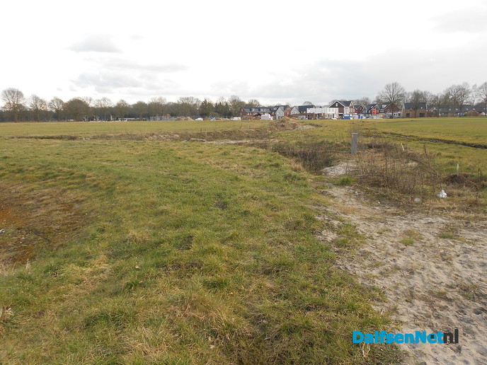 De plek van de archeologische vondsten
