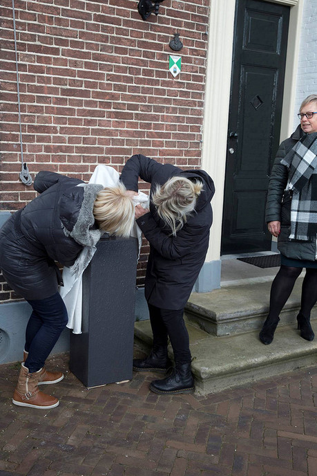 Vrijwilligers Hospice Dalfsen bieden beeld aan (update)