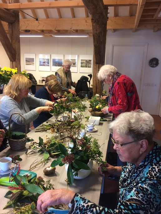 Paasgezelligheid Zonnebloem  in bijgebouw Westermolen - Foto: Eigen geleverde foto