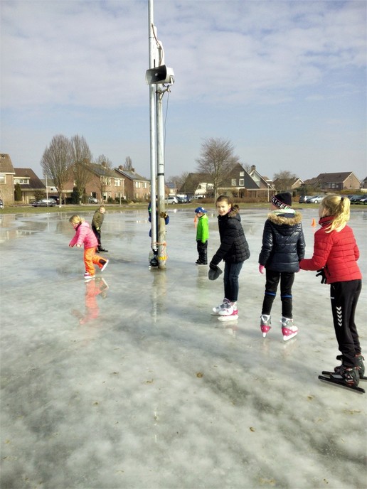 IJsclub te Lemelerveld in het zonnetje - Foto: Eigen geleverde foto