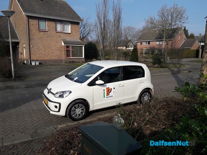 VVD kaapt auto kandidaat D66 Dalfsen - Foto: Ingezonden foto