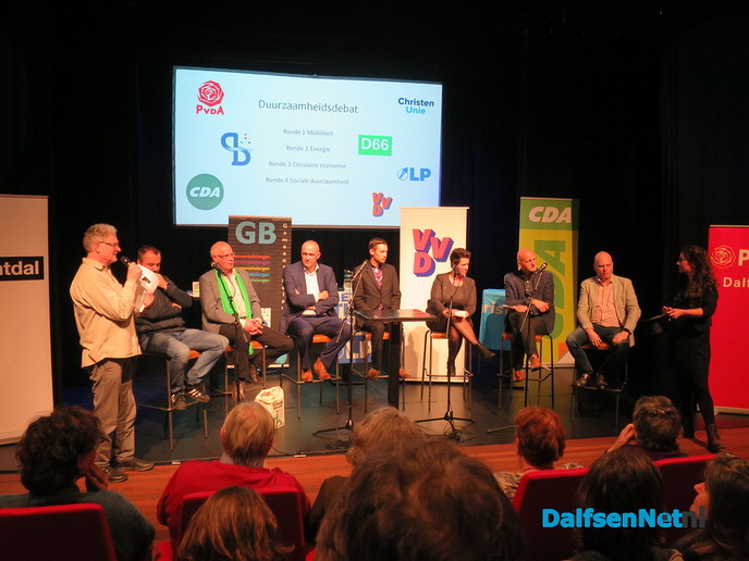 Duurzaamheids debat goed bezocht - Foto: Wim