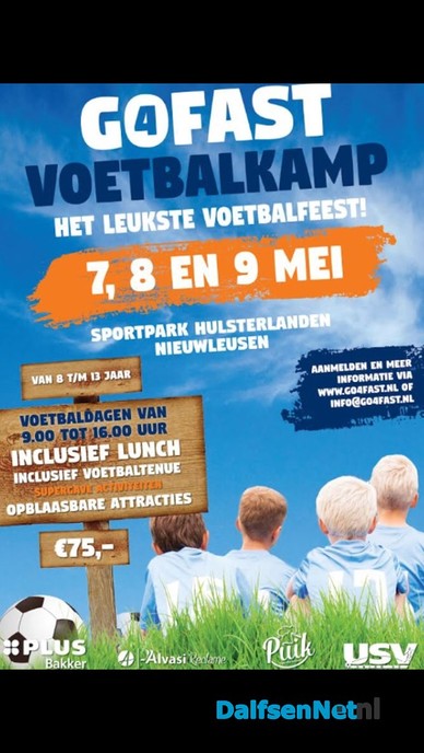 Voetbalkamp Nieuwleusen - Foto: Ingezonden foto