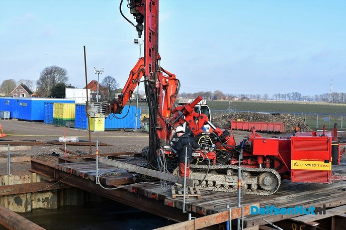 Update voortgang nieuwbouw gemaal de Broekhuizen - Foto: Johan Bokma