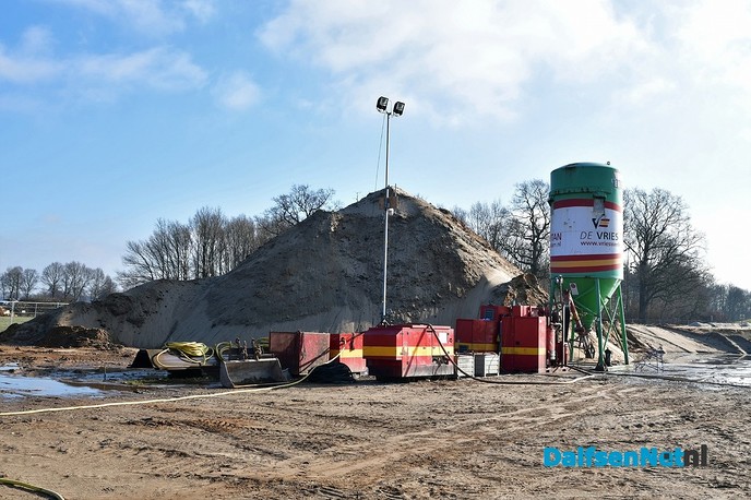 Update voortgang nieuwbouw gemaal de Broekhuizen - Foto: Johan Bokma