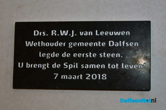 Hoogste punt Kulturhus De Spil, Nieuwleusen - Foto: Johan Bokma