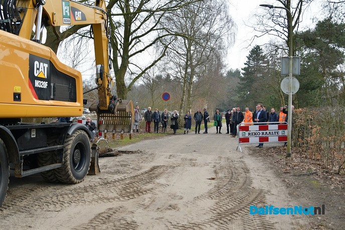 Verbreden fietspad de Oude Oever gestart - Foto: Johan Bokma