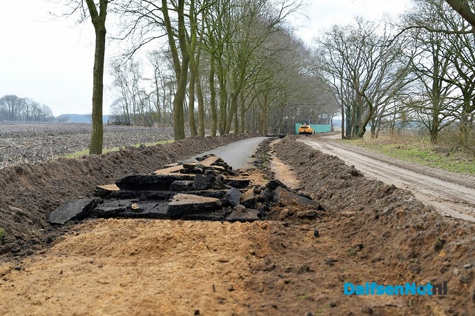 Verbreden fietspad de Oude Oever gestart - Foto: Johan Bokma