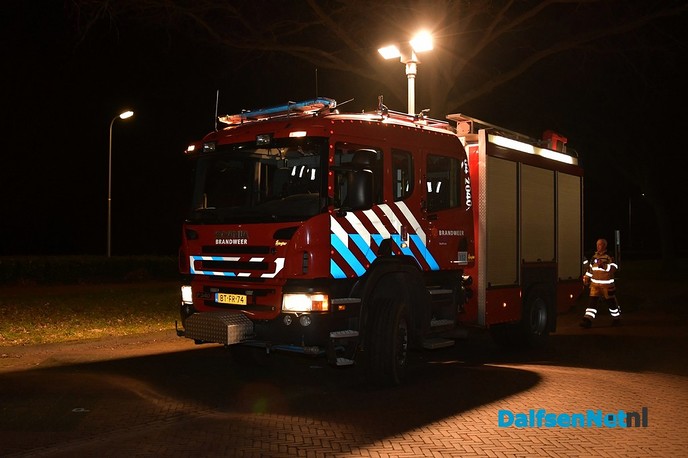 Brandweer IJsselland oefent in de Vechtdal Brouwerij - Foto: Johan Bokma