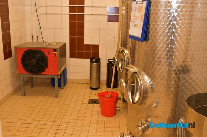 Brandweer IJsselland oefent in de Vechtdal Brouwerij - Foto: Johan Bokma