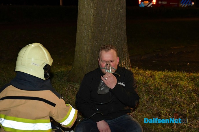 Brandweer IJsselland oefent in de Vechtdal Brouwerij - Foto: Johan Bokma
