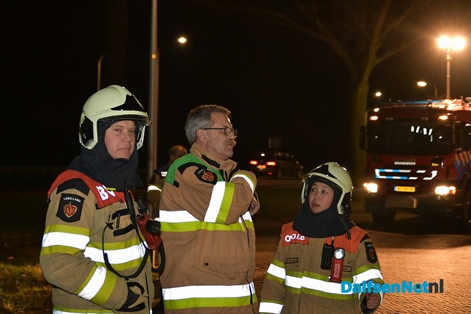 Brandweer IJsselland oefent in de Vechtdal Brouwerij - Foto: Johan Bokma