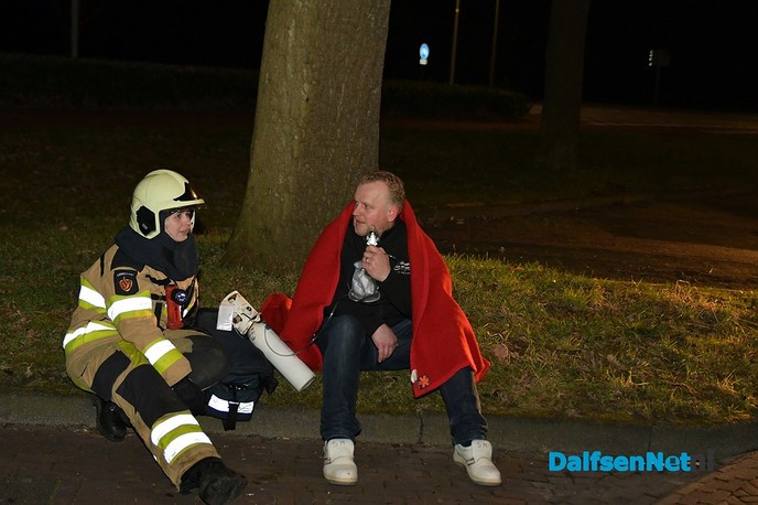 Brandweer IJsselland oefent in de Vechtdal Brouwerij - Foto: Johan Bokma