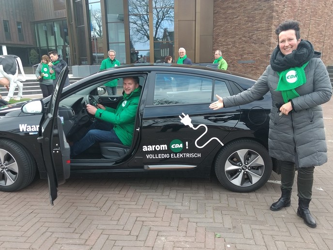 Vervoer naar het stembureau in de gemeente Dalfsen - Foto: Eigen geleverde foto