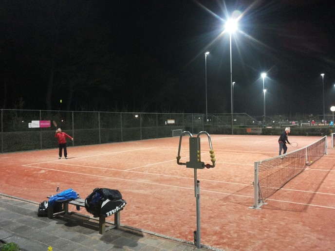 Tennis Heren 2 Vrijdagavond DLTC - Foto: Eigen geleverde foto