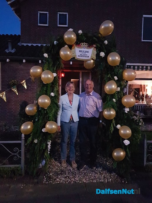 Rinus en Marietje Reuvekamp 50 jaar getrouwd - Foto: Ingezonden foto