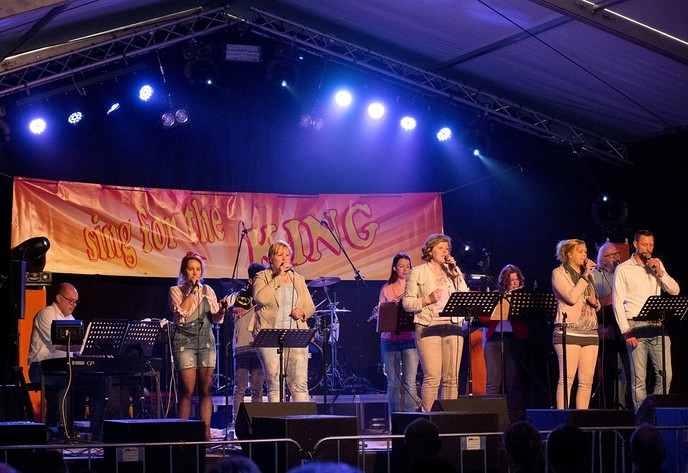 Sing for the KING - Foto: Geert Bistervels