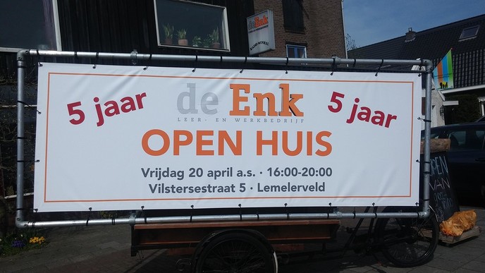Leer- en werkbedrijf de De Enk viert feest!