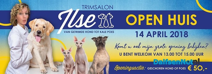 Nieuwe trimsalon in Dalfsen - Foto: Eigen geleverde foto