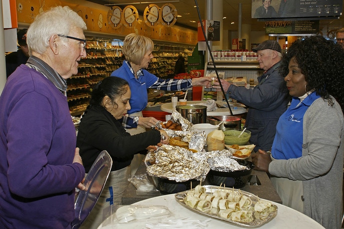 Match Dorcas Winkel Dalfsen met Albert Heijn Dalfsen - Foto: Paul Scholten