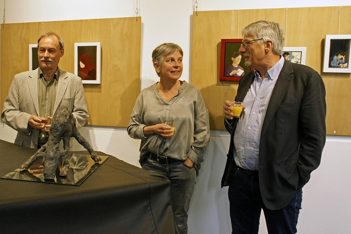 Nieuwe expositie in de voormalige synagoge - Foto: Paul Scholten