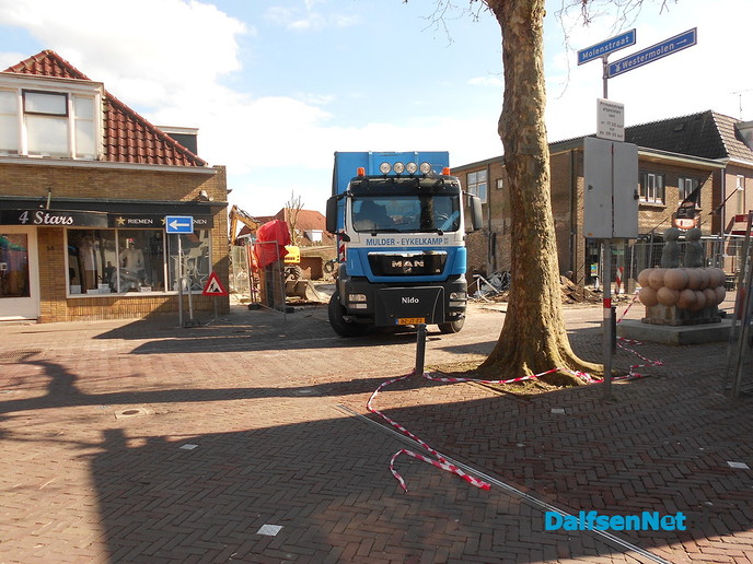 Dit is nog over van de oude winkel van DA
