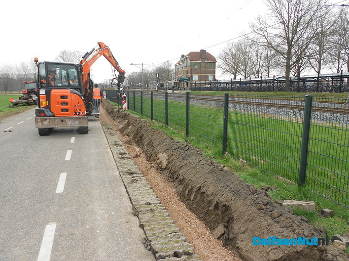 Herleggen bermkeien Heinoseweg