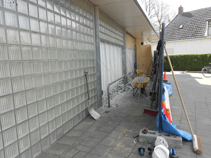Ook Aldi met verbouwing begonnen