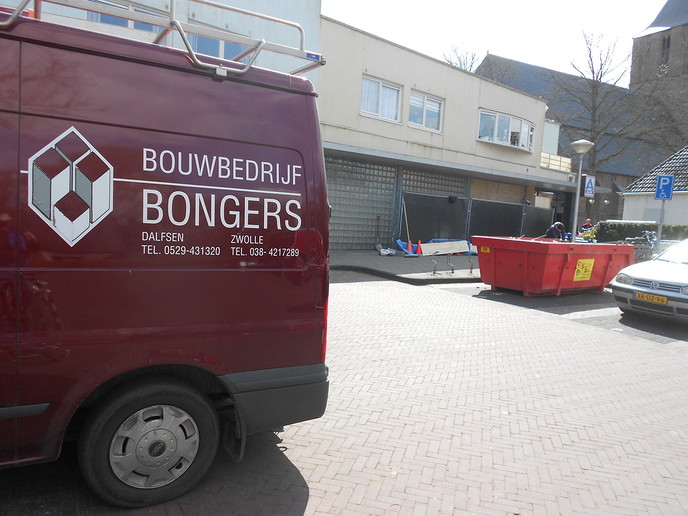 Ook Aldi met verbouwing begonnen
