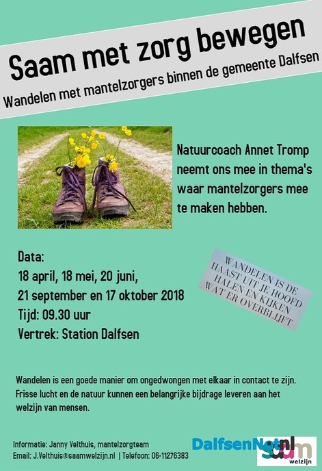 Saam met zorg bewegen - Foto: Ingezonden foto