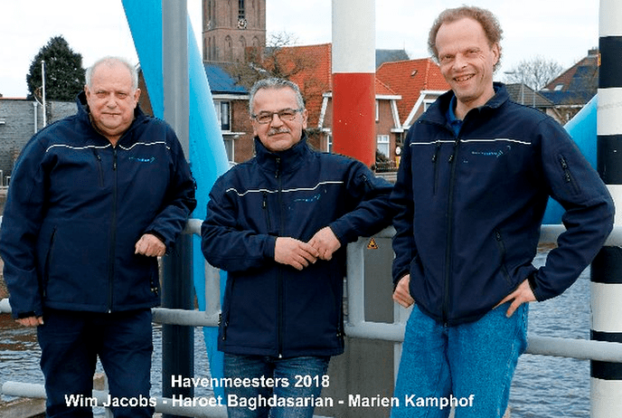 De havenmeesters zijn er weer klaar voor - Foto: Gemeente Dalfsen