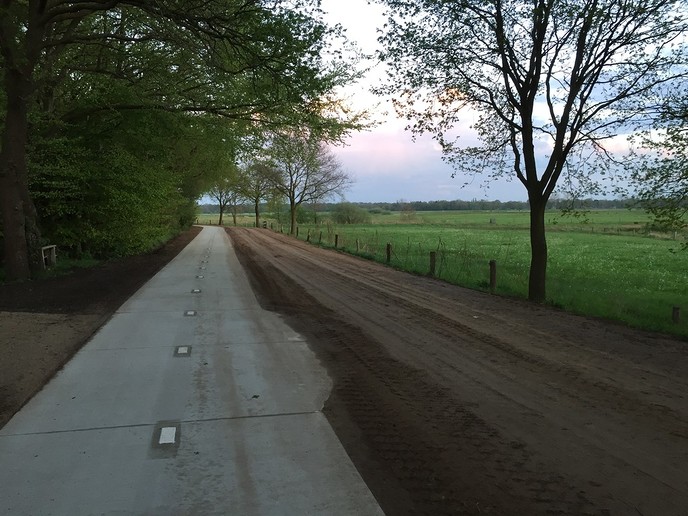 Fietspad Oude Oever kan officieel gebruikt worden - Foto: Gemeente Dalfsen