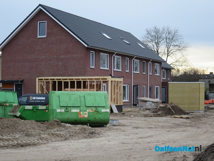 Lemelerveld bouwt… maar het tempo is er iets uit - Foto: Wim