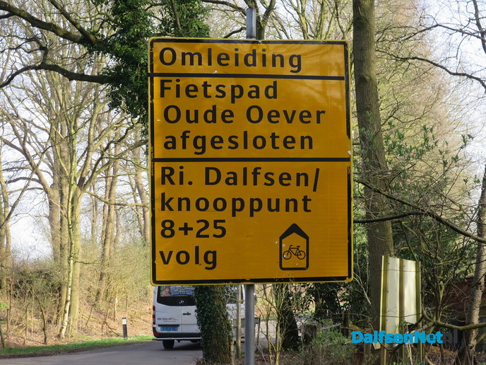 Fietspad Oude Oever, nog even geduld - Foto: Wim